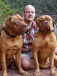Ulli Stach + dogs