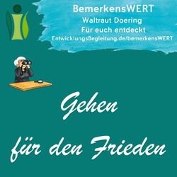 Gehen fuer den Frieden
