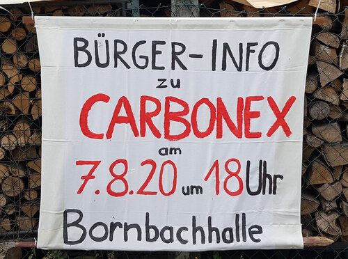 Plakat: Bürgerinfo Gemeinde 07.08.2020  