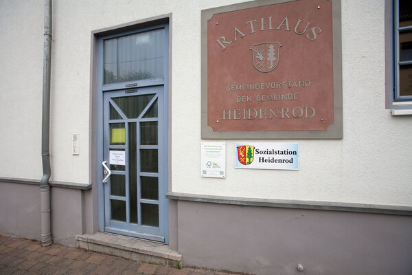 Eingang Rathaus von Heidenrod