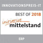 Best Of Mittelstand Innovationspreis ERP 2018
