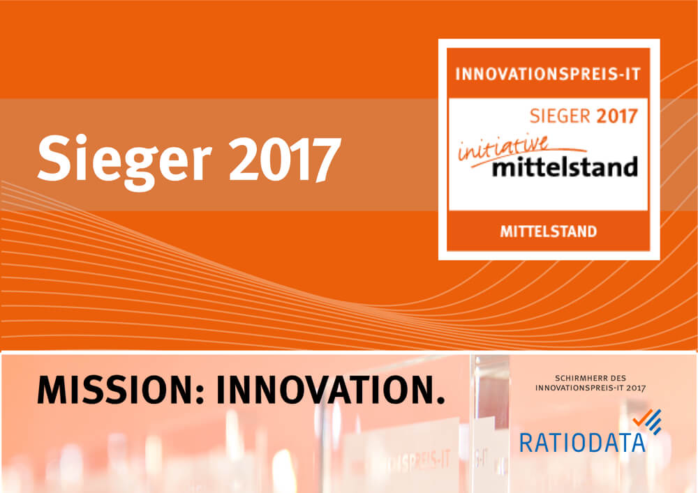 Innitiative Mittelstand Innovationspreis IT Sieger 2017