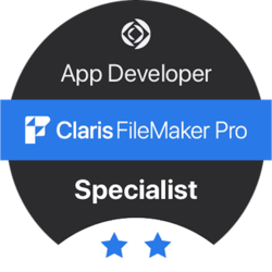 Badge Claris FileMaker Specialist