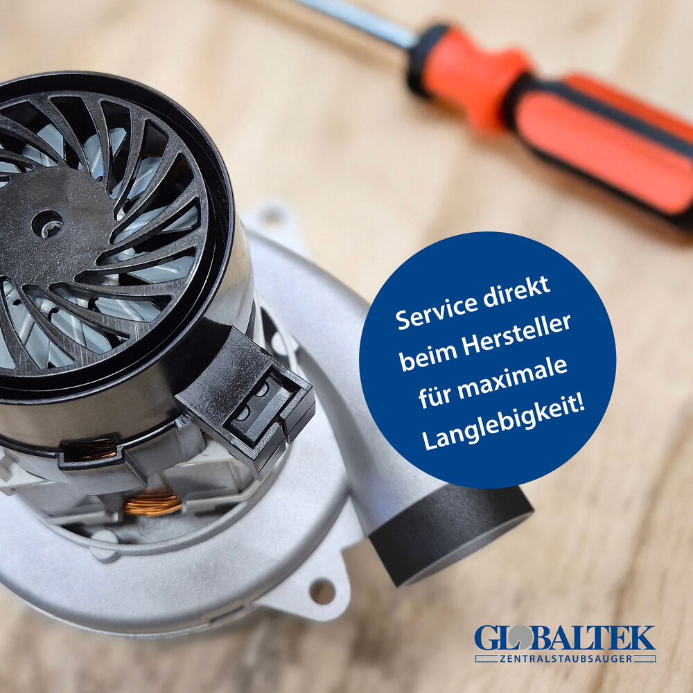 Service direkt beim Hersteller GLOBALTEK GmbH - für maximale Langlebigkeit!