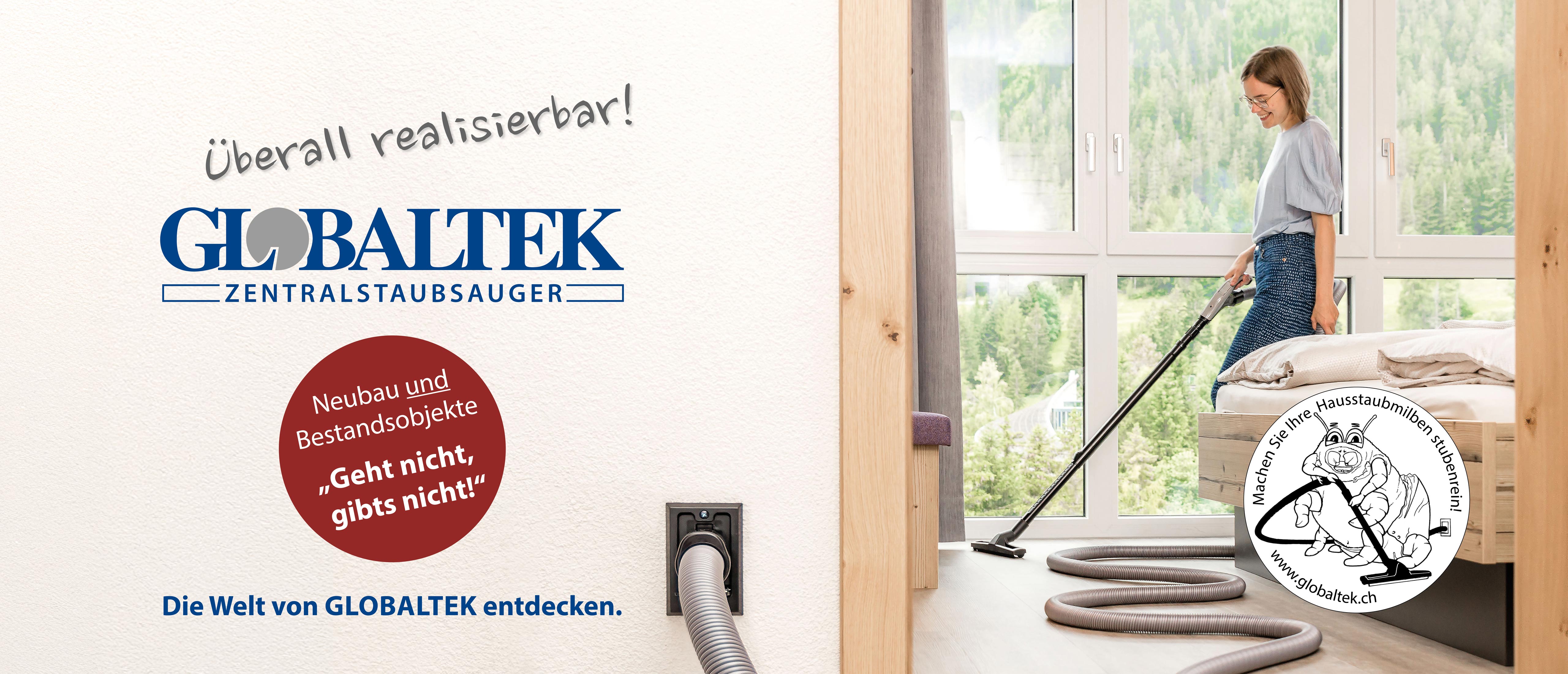 GLOBALTEK Zentralstaubsauger: Überall realisierbar, Neubau und Bestandsobjekte. Geht nicht, gibts nicht! Die Welt von GLOBALTEK entdecken.