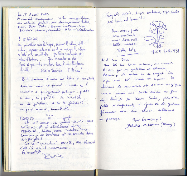 Acceuil chaleureux, cache magnifique, un depaysement total … • … Si le "paradis" existe, assurément c'est ici qu'il commence … • … Le hasard des rencontres est souvent magique … Gaestebuch06