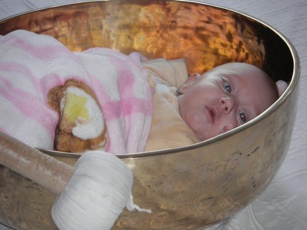 Klangmassage für Baby