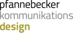 Logo pfannebecker kommunikationsdesign