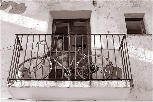 23 052 Spanien Cadaques Fahrrad
