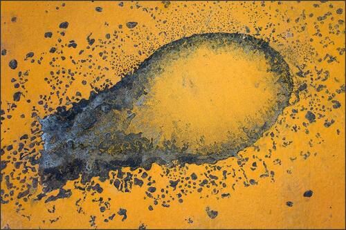 25 12 083 rostige Eisenplatte 2006