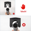 globaltek-zentralstaubsauger-rohrhalter-anwendung-falsch-stop